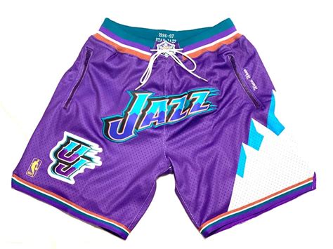 utah jazz shorts